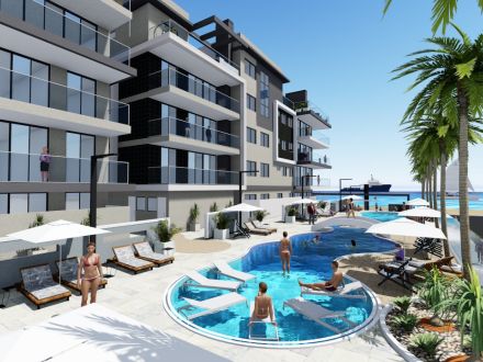 Ref.: AP-045 - Mont Blanc Resort - Frente para o mar!
