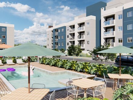 Ref.: Ap-125 LANÇAMENTO CONDOMÍNIO PORTAL DO ATLANTICO PRAIA DE LESTE - PONTAL DO PARANÁ - PR